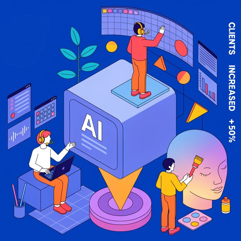 Illustration d'une solution digitale sur mesure intégrant l'intelligence artificielle