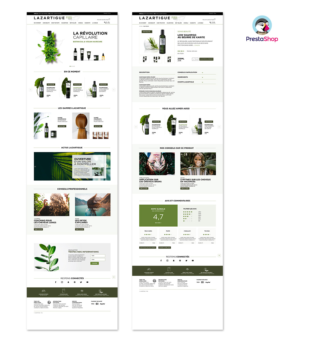Magento 2 site e-commerce