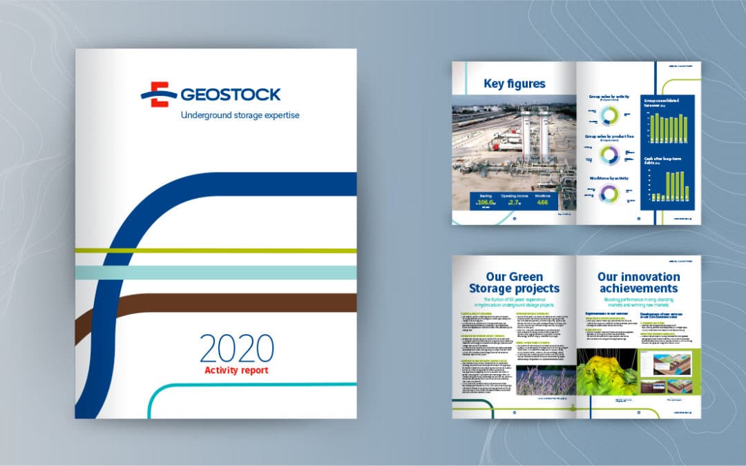 Geostock Groupe Vinci Entrepose :: Modernisation du territoire graphique, rapport annuel