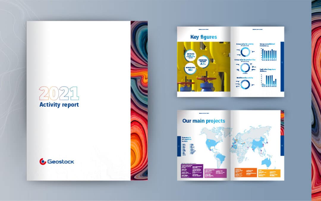 Geostock Groupe Vinci Entrepose :: Modernisation du territoire graphique, rapport annuel
